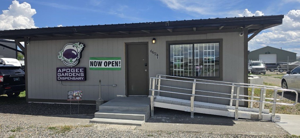 Apogee Gardens Billings Dispensary - Front View of Our Cannabis Store in Billings, MT